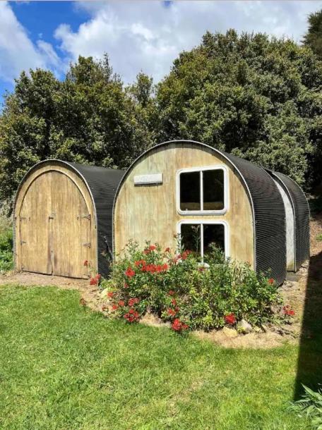 Coromandel Secluded Log Cabin Retreat Hikuai エクステリア 写真
